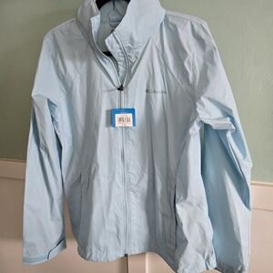 NWT Columbia Women's Cool Intervention Full Zip Jacket Size Large W Hood Pocket